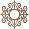 Ekena Millwork Dijon Wood Fretwork Pierced Ceiling Medallion, Walnut, 18"OD x 5 7/8"ID x 3/8"T CMWP18X18X0375DIWA - alternate 2
